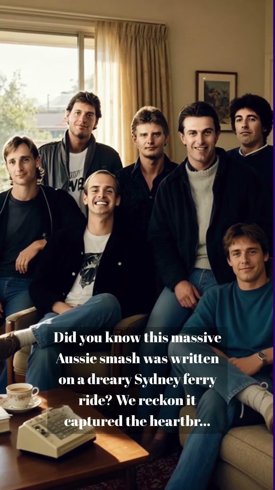 The Secret Harbour: How James Reyne Penning The Boys Light Up