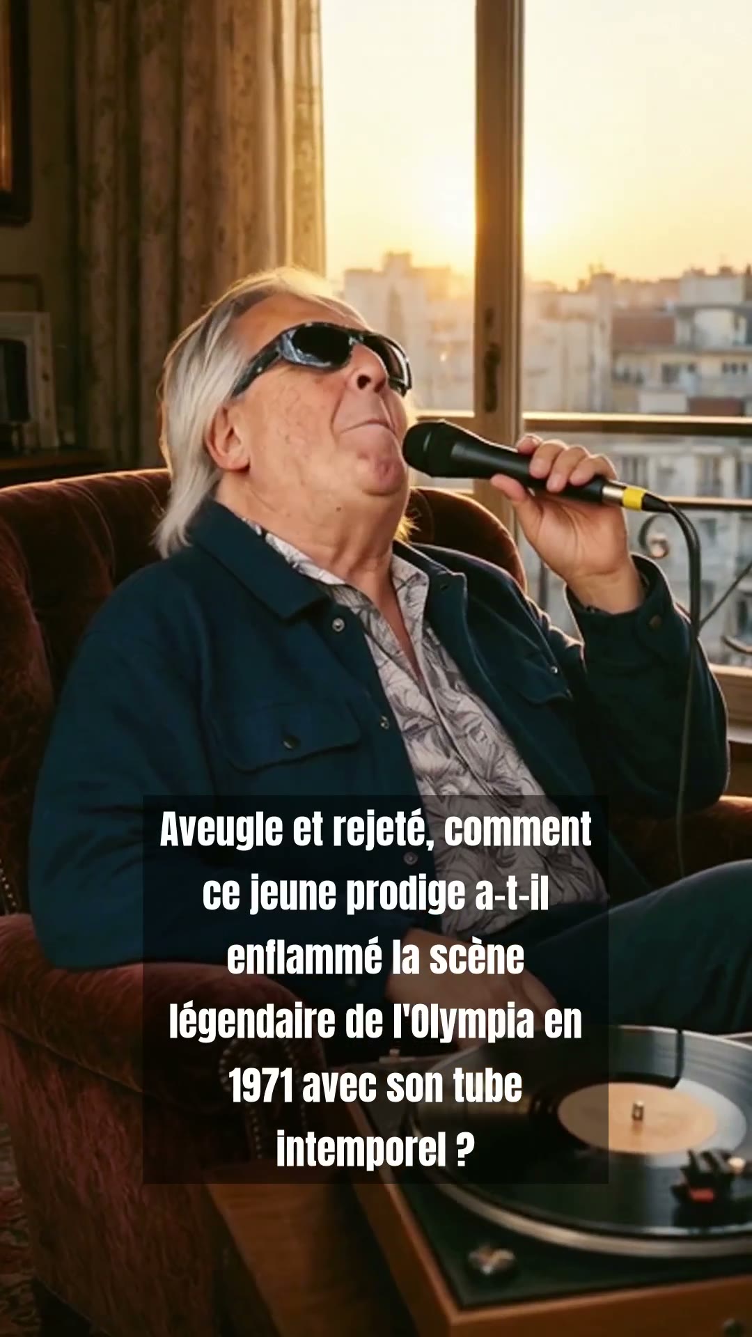 Gilbert Montagné : Le triomphe aveugle sur la scène de l’Olympia