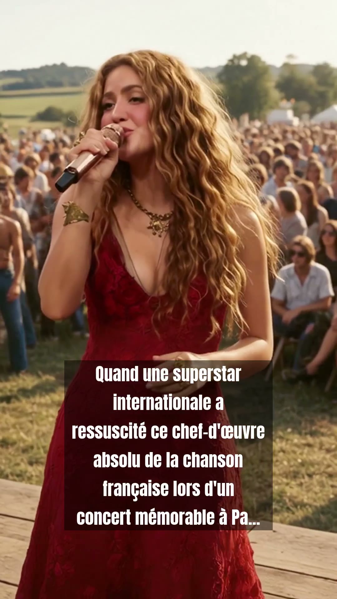 Quand Shakira a bouleversé Paris avec le chef-d’œuvre de Francis Cabrel