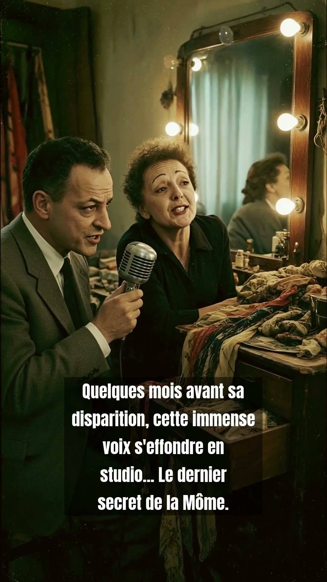Le dernier souffle d’Edith Piaf : les secrets de son ultime enregistrement