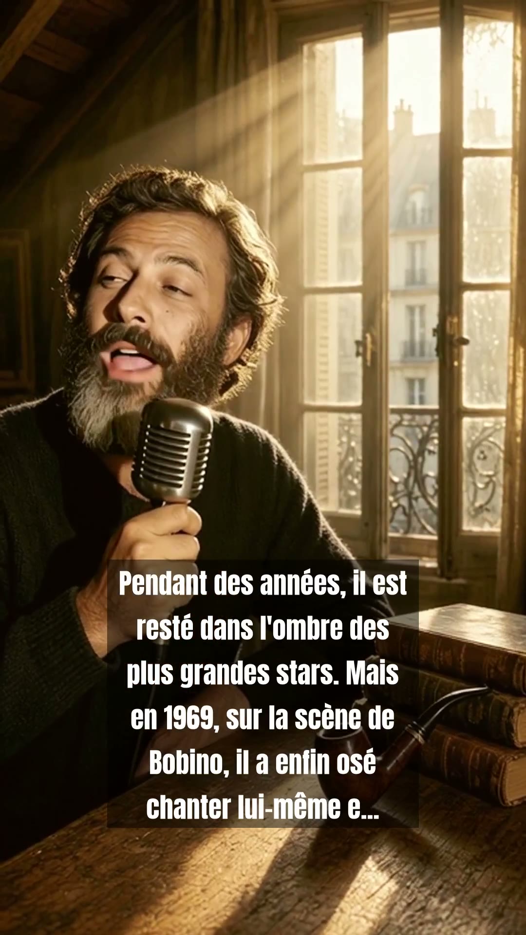 Georges Moustaki : le destin brisé du poète enfin révélé à Bobino