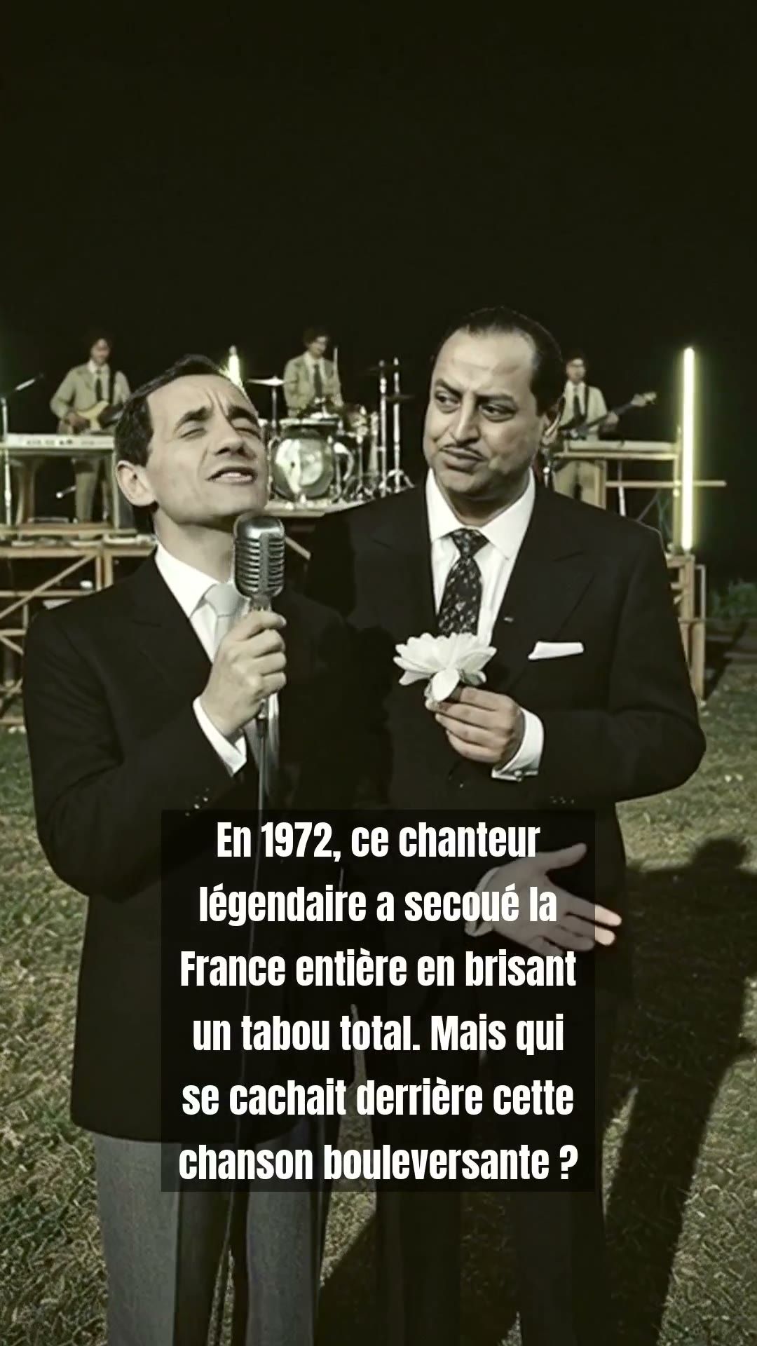 Charles Aznavour et Comme ils disent : le tabou brisé en 1972