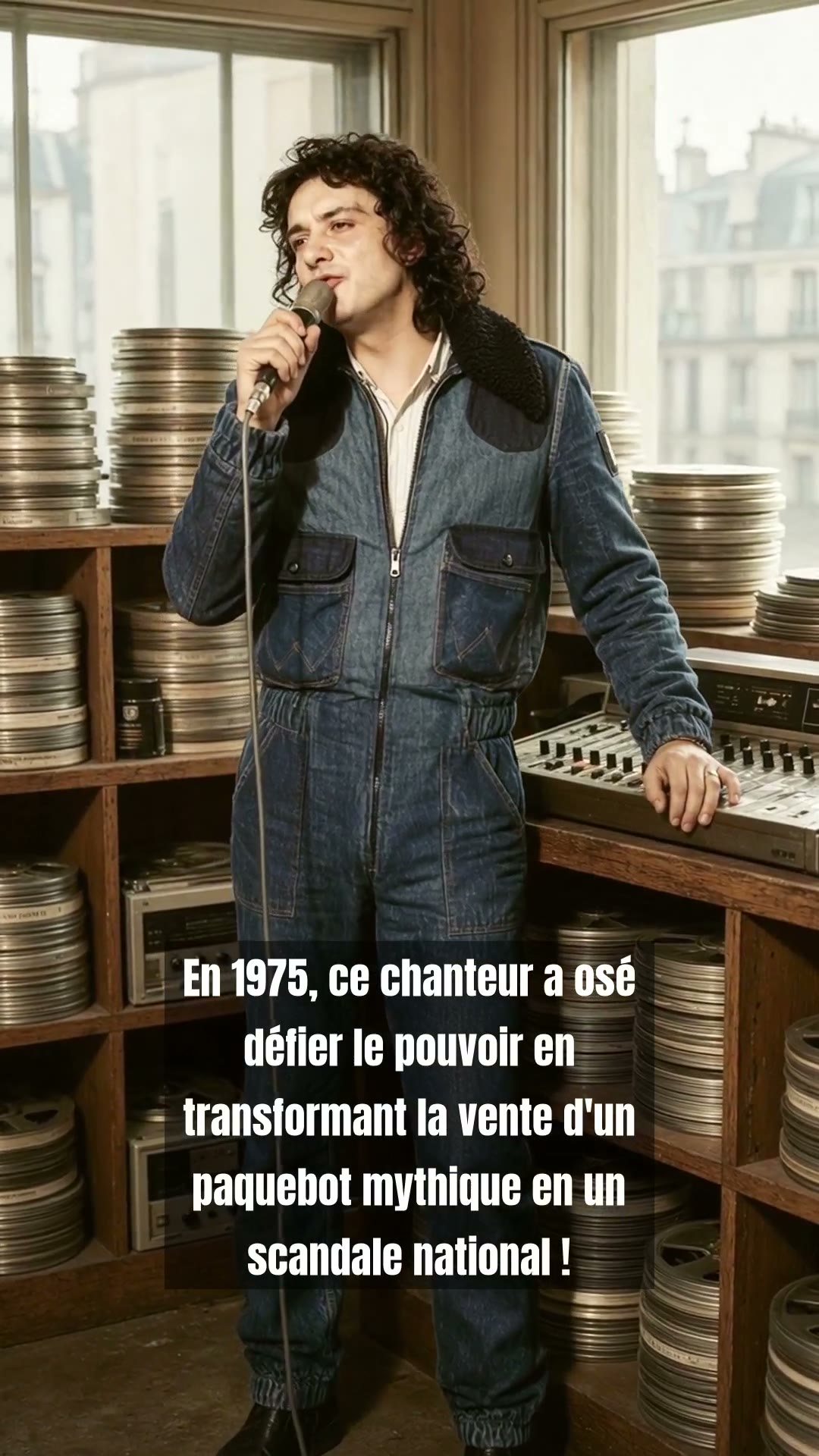 Le France : Quand Michel Sardou défiait la France de 1975