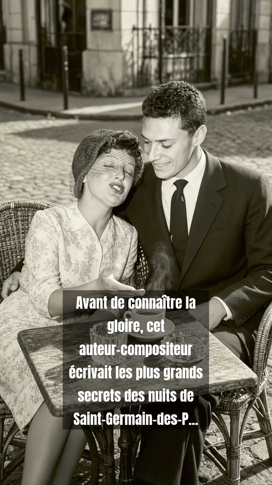 Georges Moustaki et Pia Colombo : l’ombre secrète de Saint-Germain-des-Prés