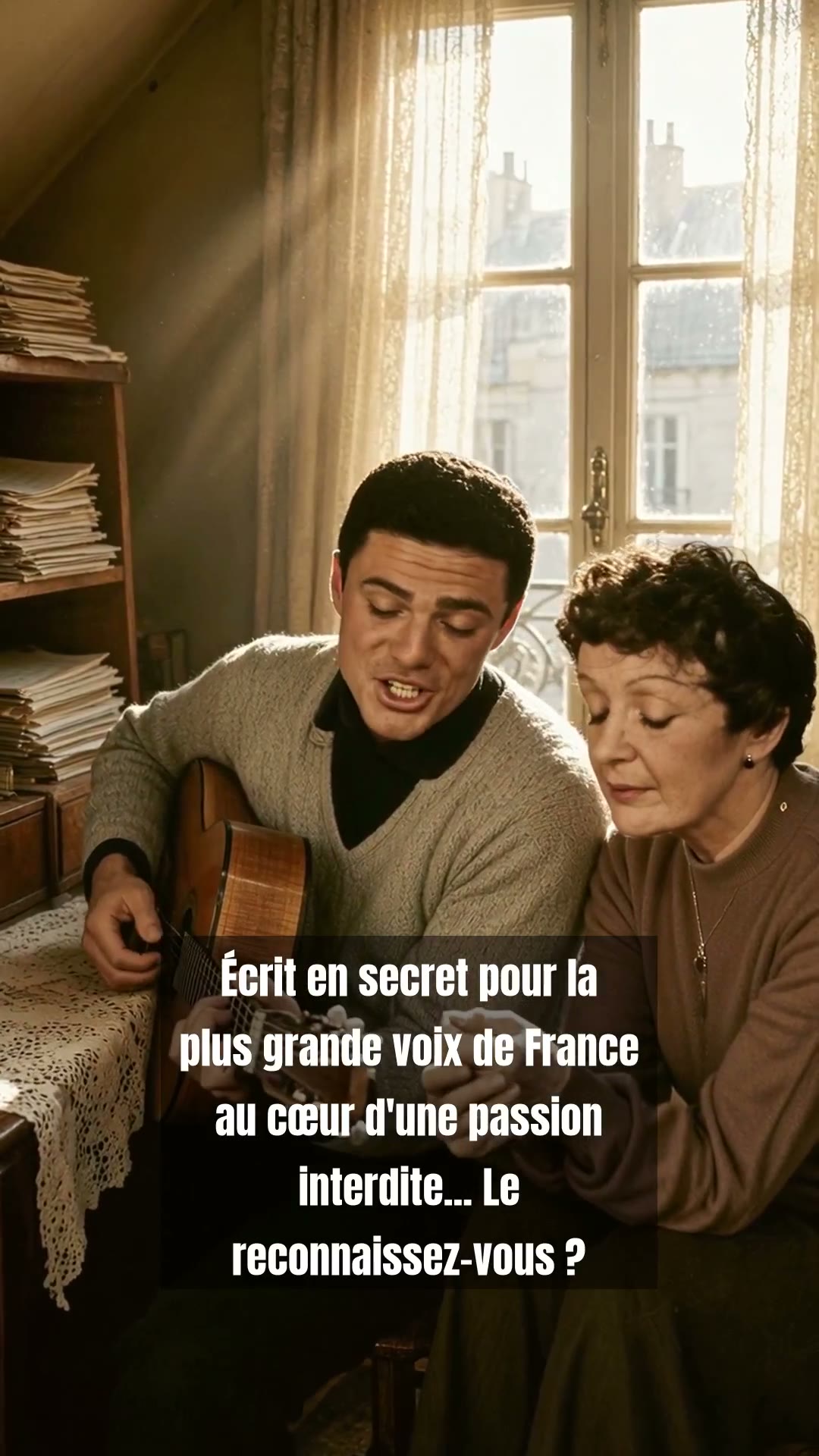 Le secret de Milord : la passion interdite entre Piaf et Moustaki