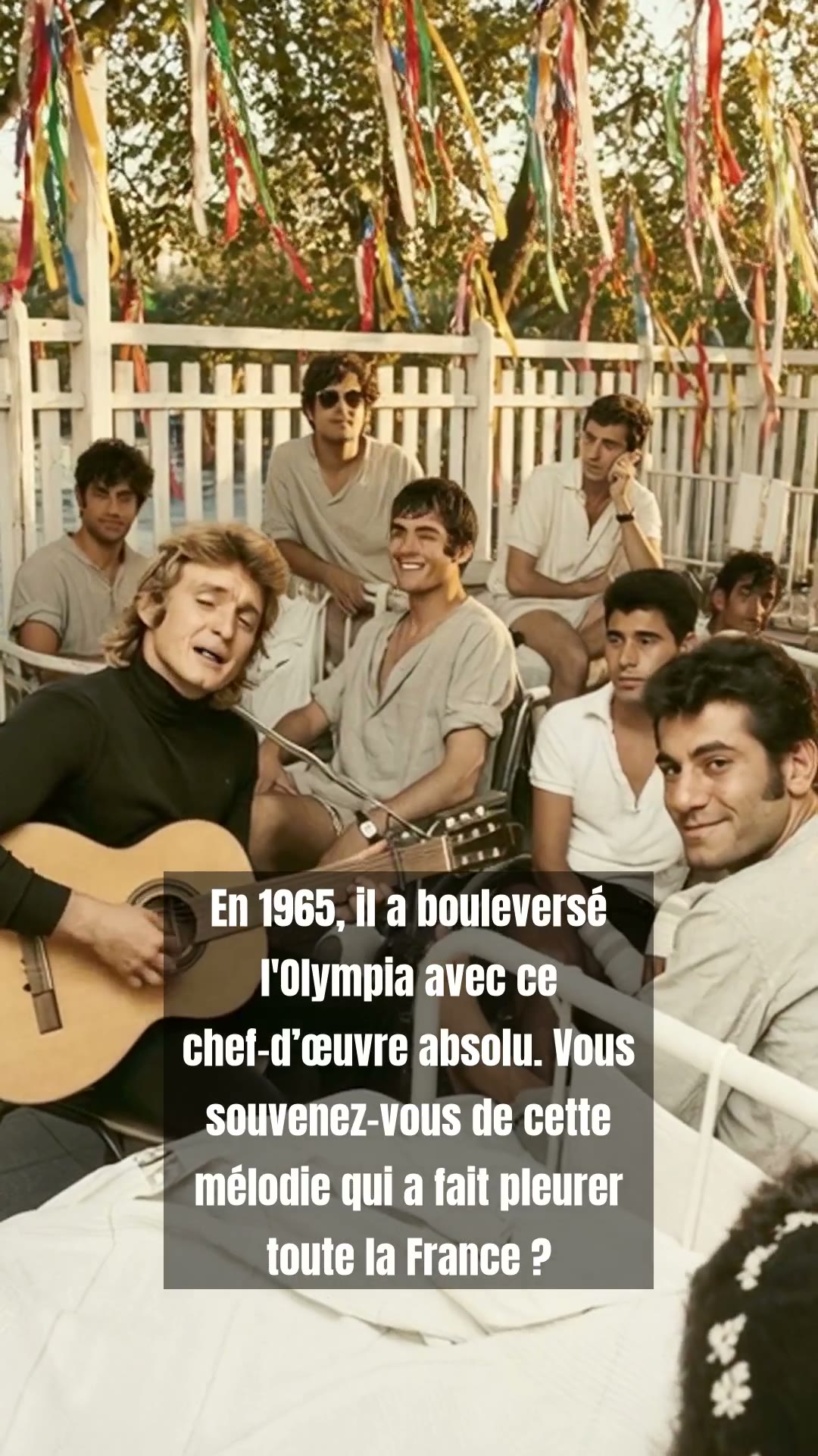 Christophe : Les secrets derrière le succès déchirant d’Aline en 1965