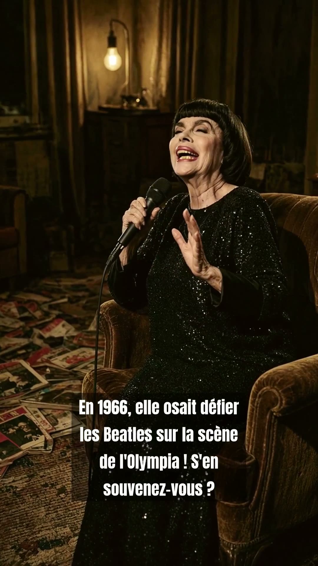 Mireille Mathieu : le jour où la petite Provençale a défié les Beatles
