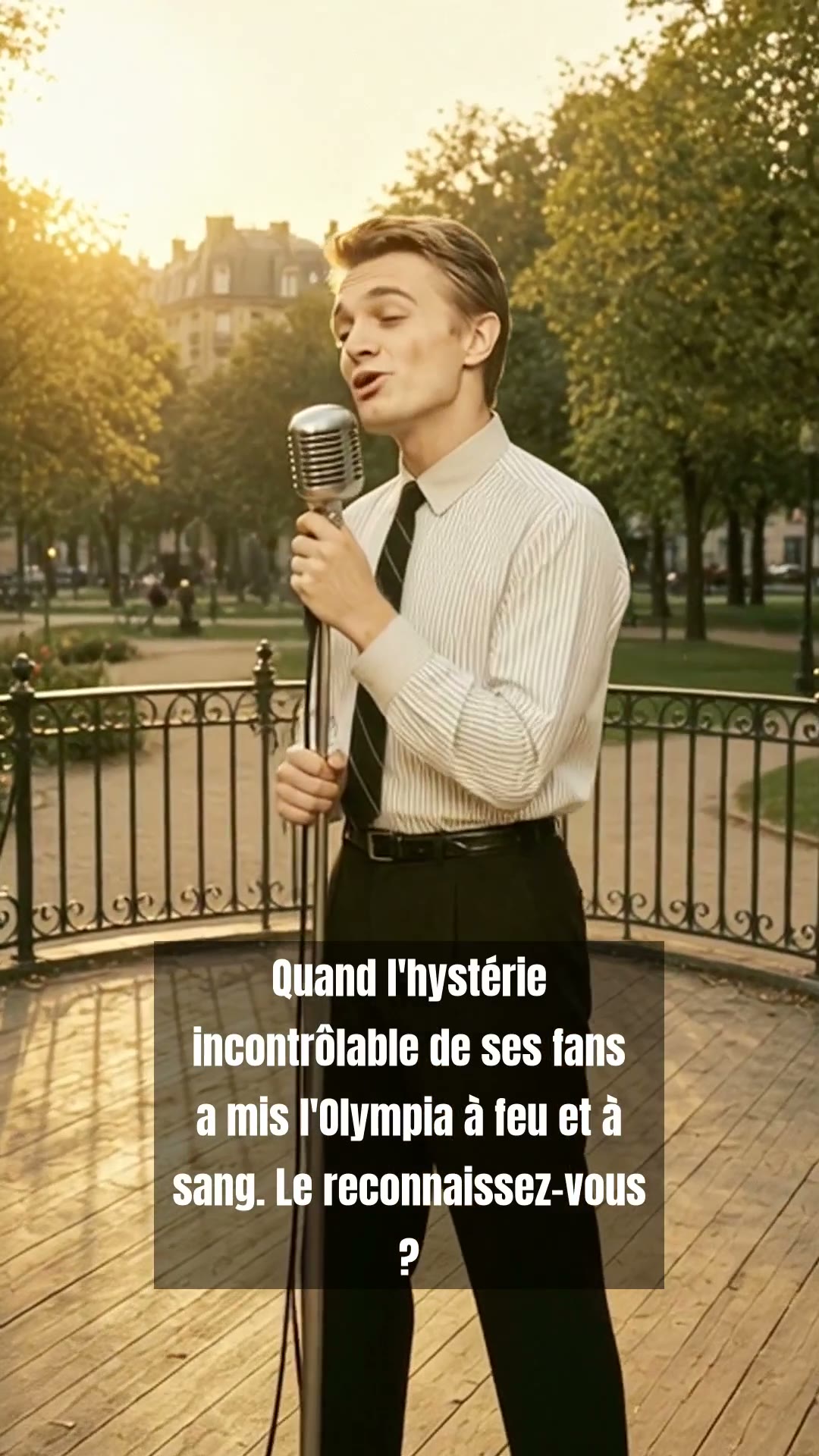 Claude François à l’Olympia : retour sur la nuit du chaos