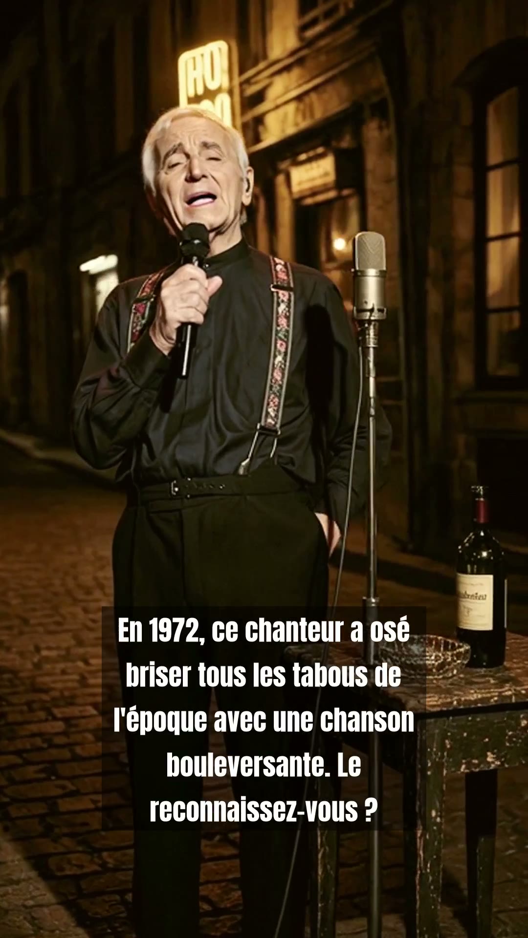 Charles Aznavour : Le jour où il a brisé le silence en 1972