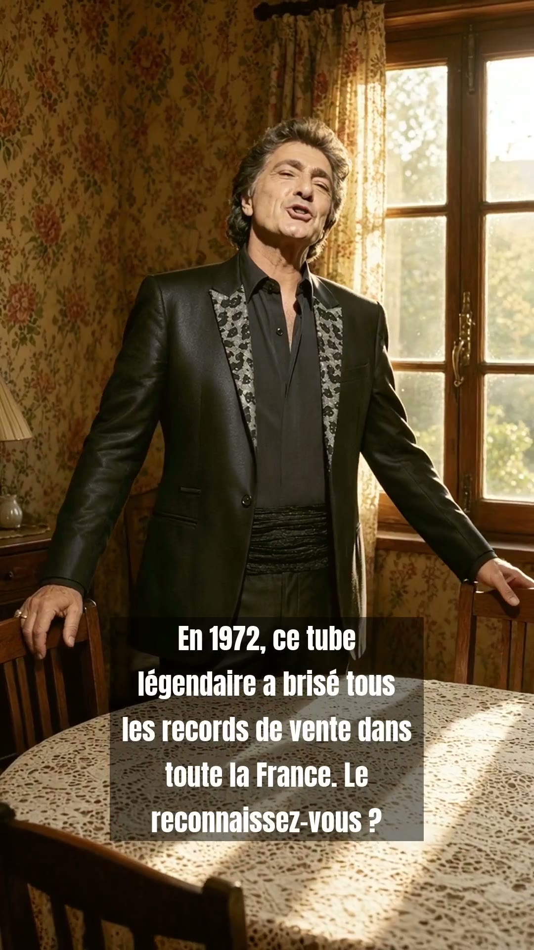 Frédéric François : L’histoire secrète derrière son tube de 1972