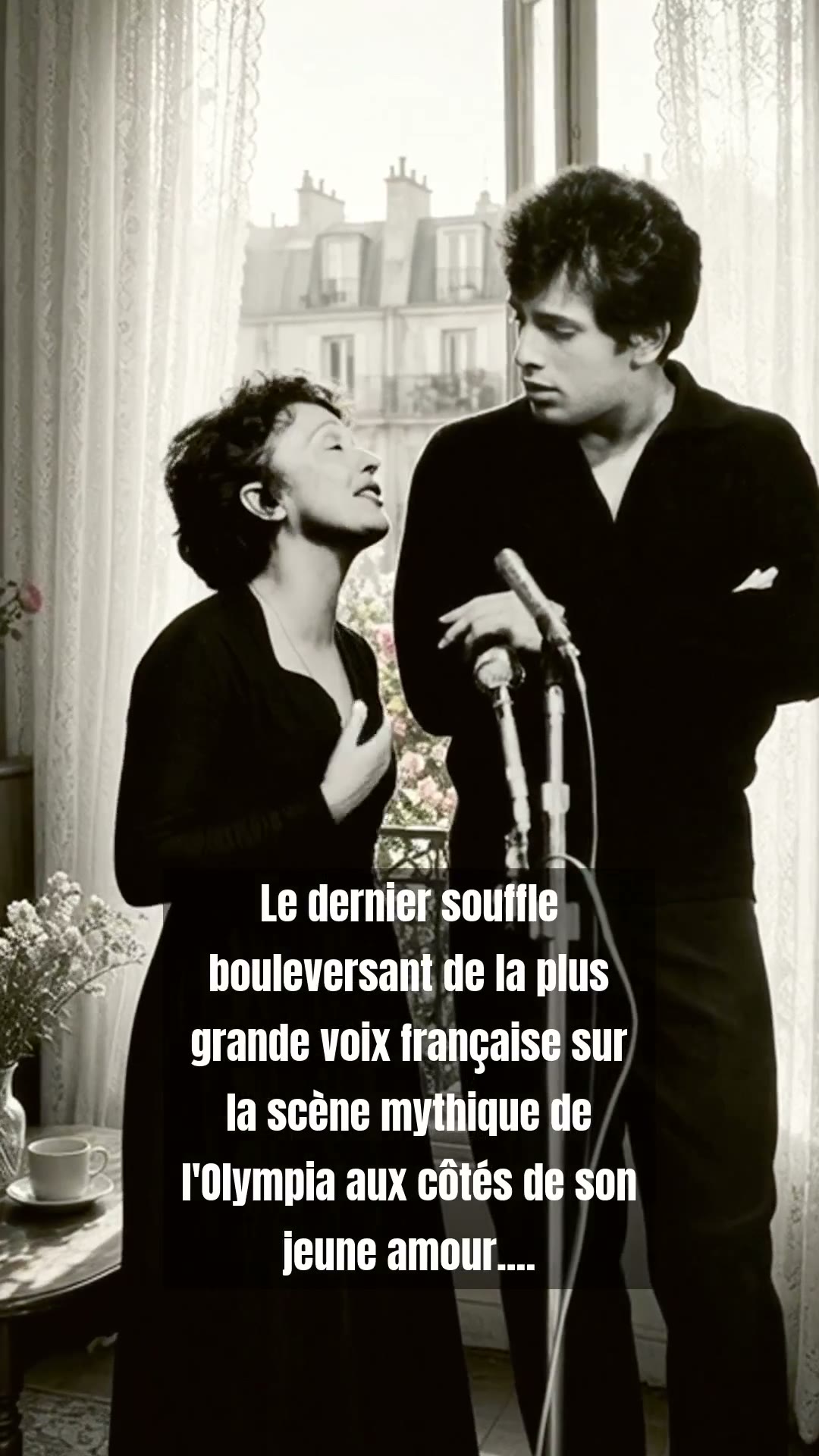 Édith Piaf et Théo Sarapo : l’ultime romance tragique à l’Olympia