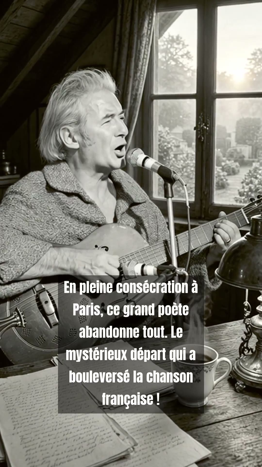 Félix Leclerc : pourquoi le poète a-t-il fui la gloire parisienne ?