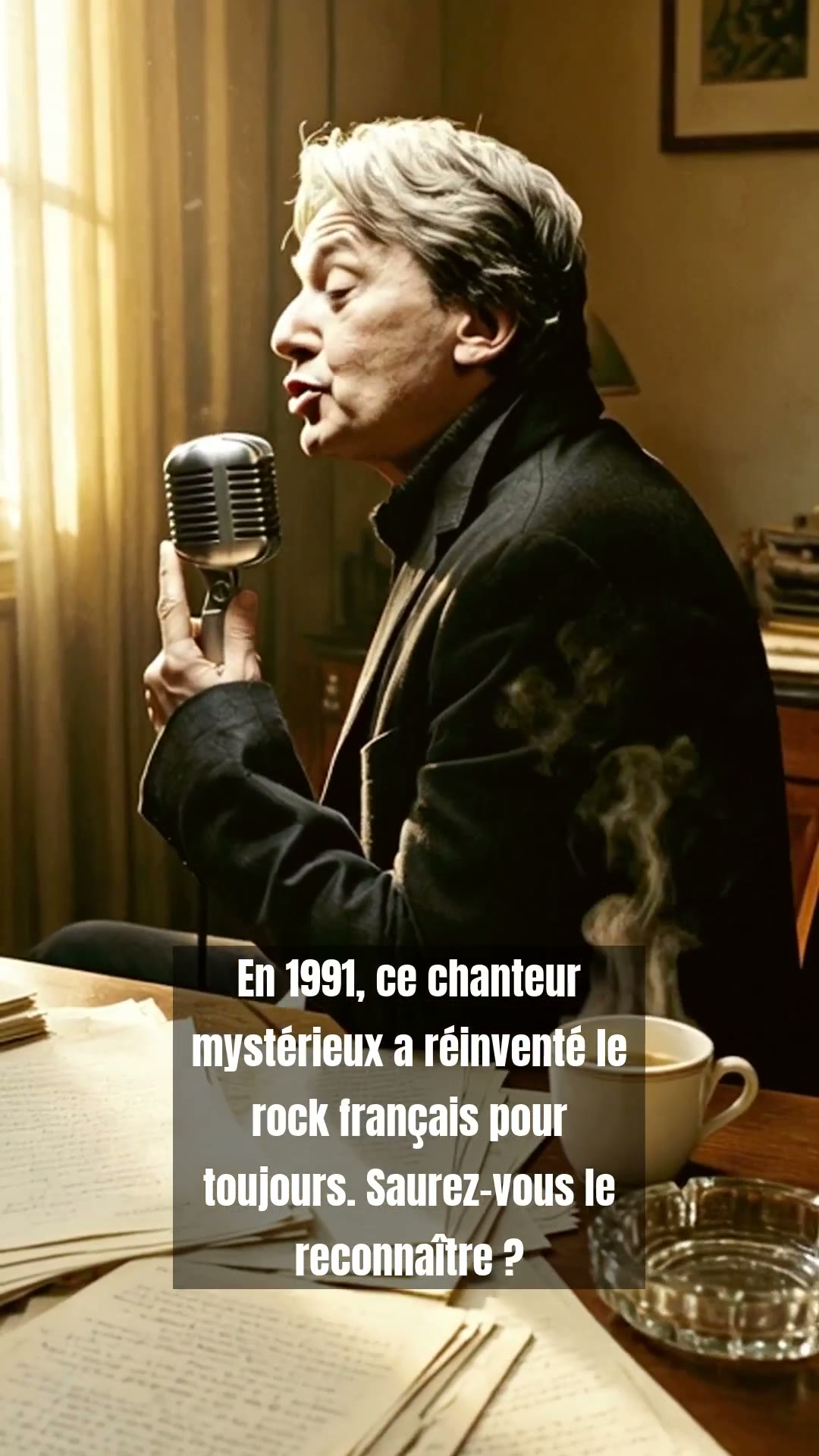 Alain Bashung : l’énigme sombre qui a réinventé le rock français en 1991