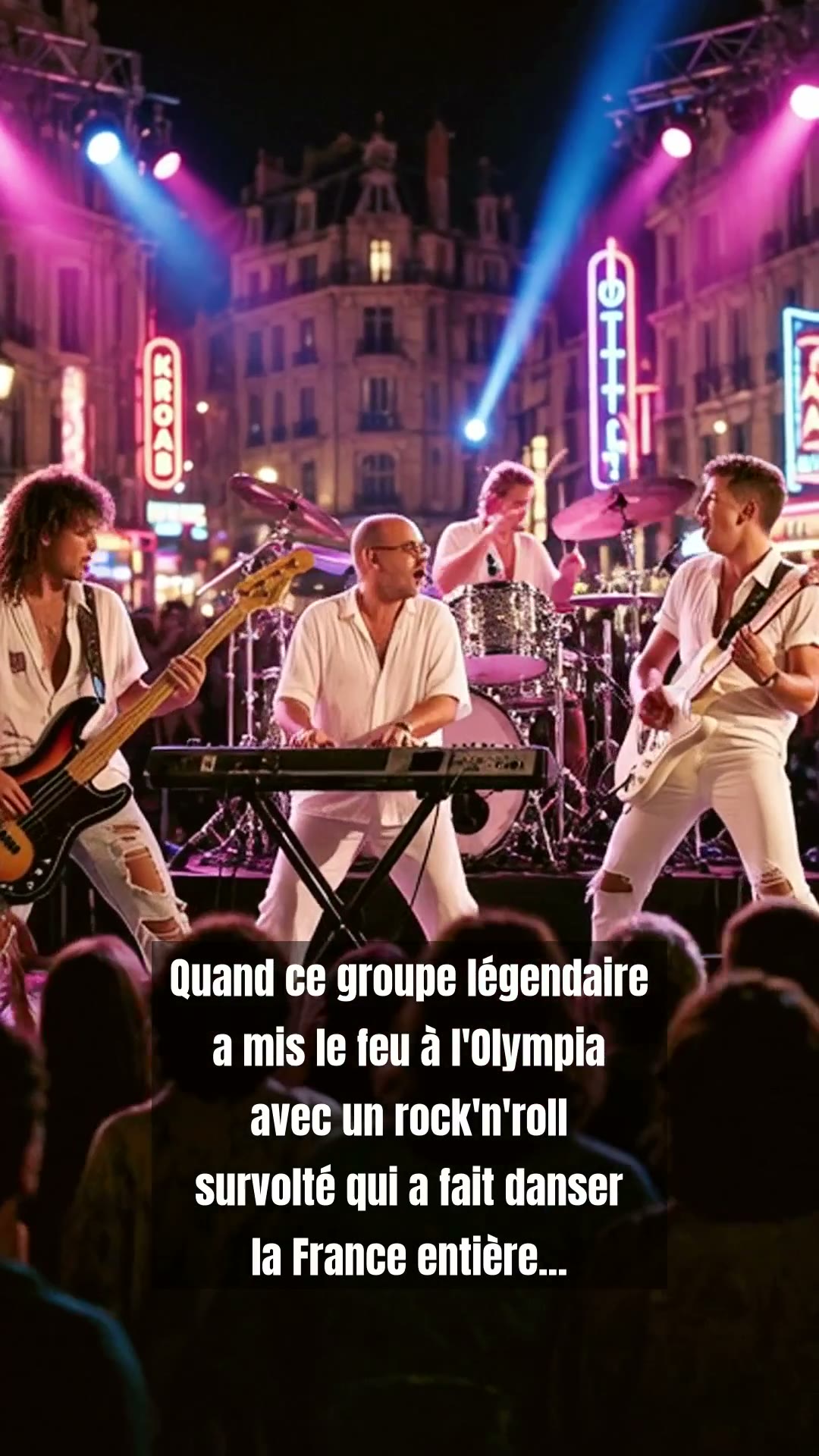 Les Forbans : quand la folie rock a fait trembler l’Olympia en 1983