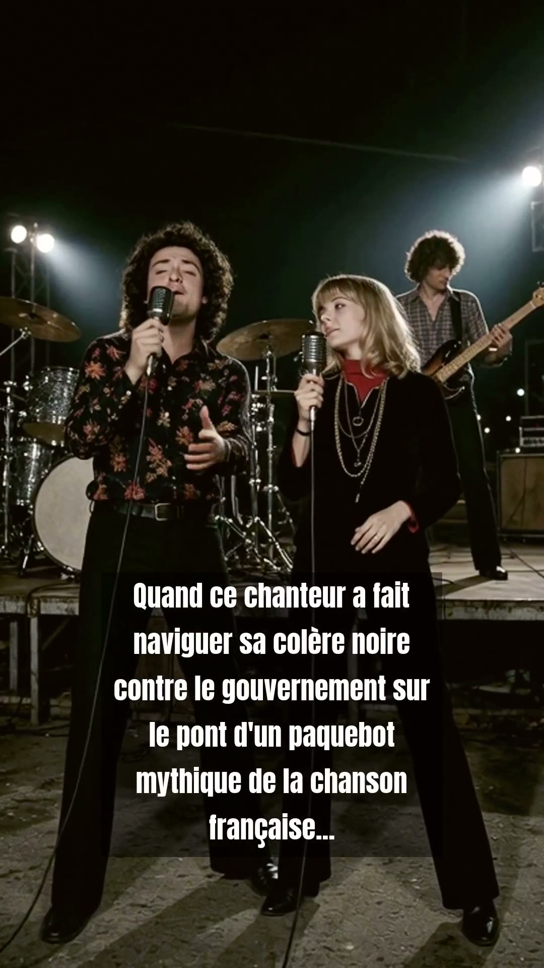Le jour où Michel Sardou a fait trembler la France en chanson
