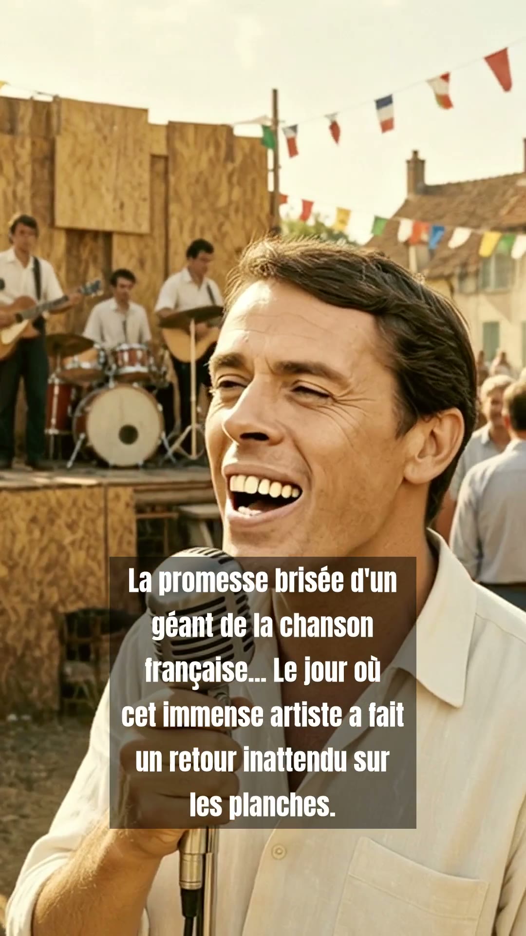Jacques Brel : le mystère derrière son retour déchirant sur scène